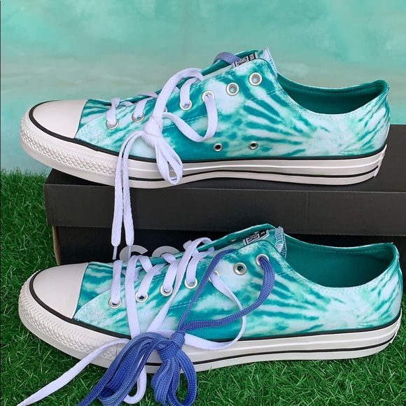 CONVERSE CTAS OX MALACHITE/GAME ROYAL/WHITE MEN’S - Picture 2 of 16